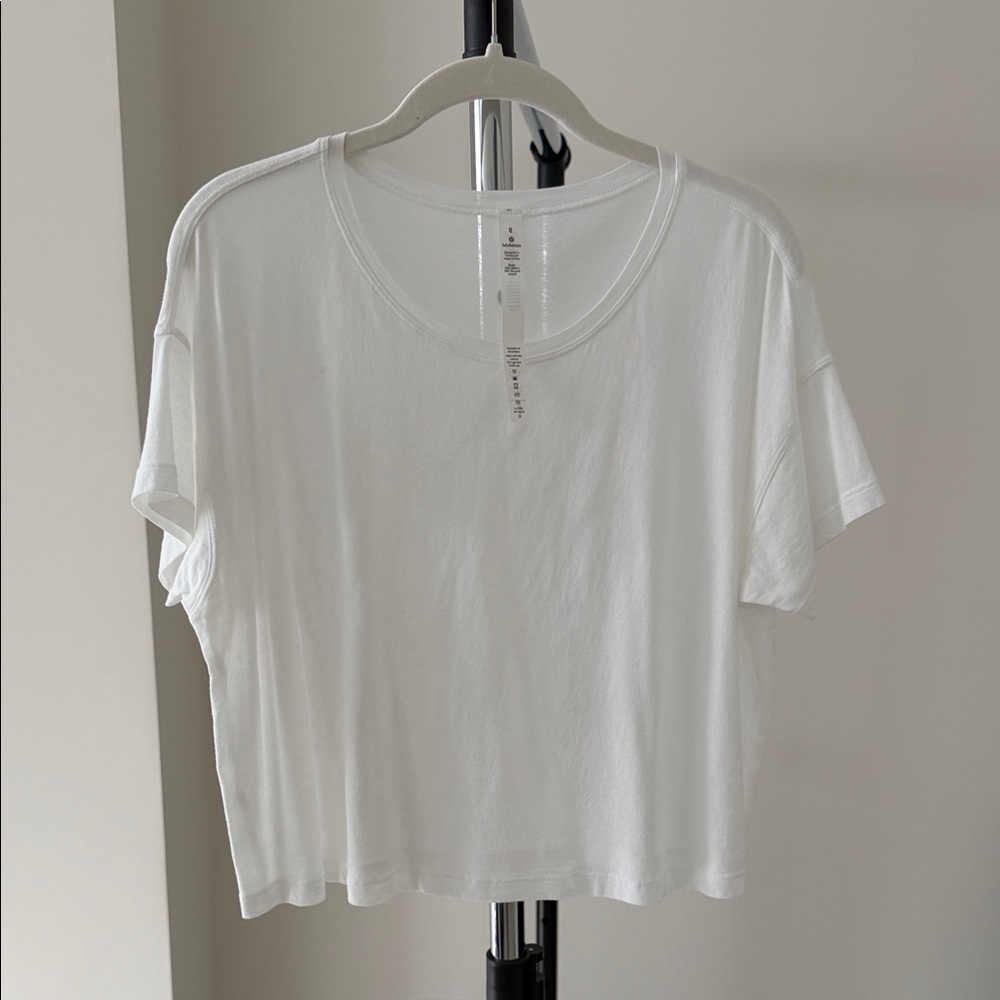 lululemon athletica White Short Sleeve Tee